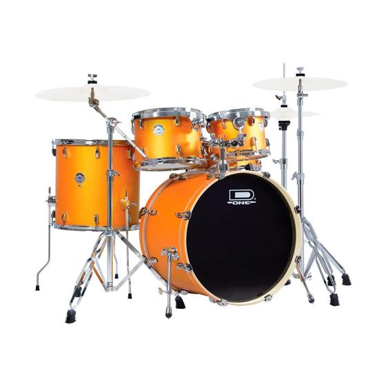 Imagem de Bateria 22 16 14 12 10 D-One Rocket DR22 OSS Orange Sparkle