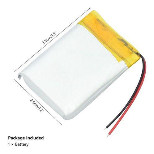 Imagem de Bateria 3,7v   600 Mah Para Relogio Chama Garçom Ml