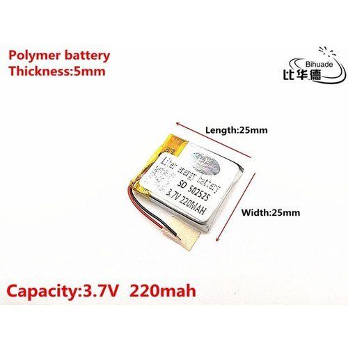 Imagem de Bateria  502525 Com 220mah E 3,7v Nova -