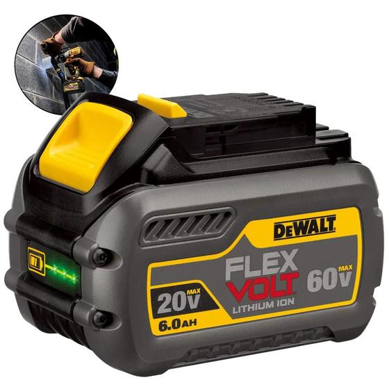 Imagem de Bateria 6 Ah Li-ion 60V DCB606-B3 DEWALT