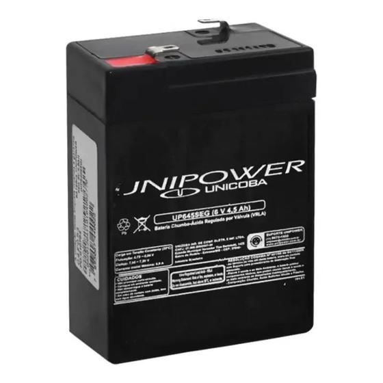 Bateria 6v 4,5ah (up645seg) Menor preço em Bateria 6v 4,5ah (up645seg)
