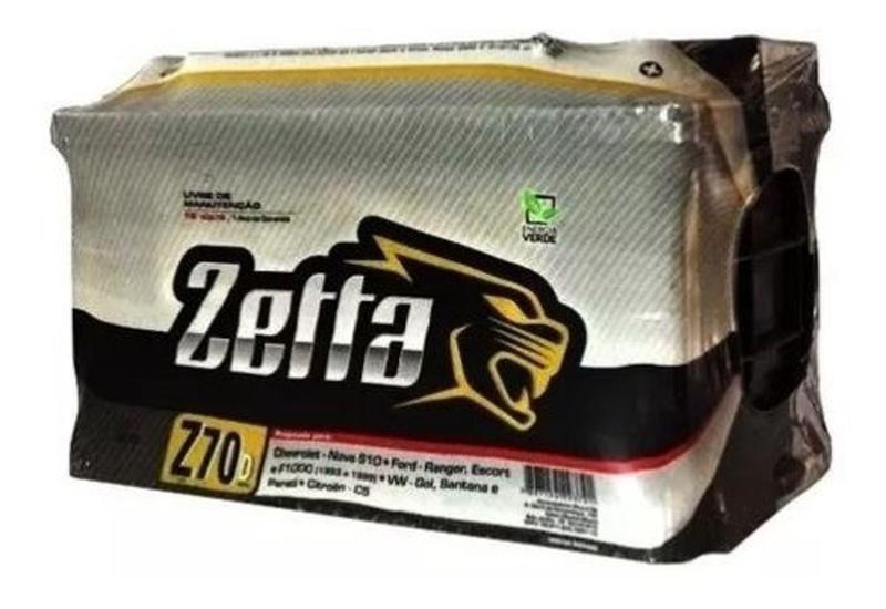 Imagem de Bateria 70 amperes zetta (fabricação moura) a base de troca