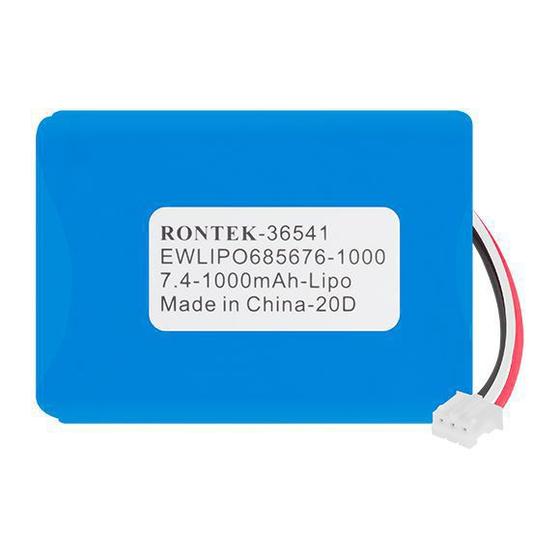 Imagem de Bateria 7,4v 1000mAh Li-Po conector 3 vias