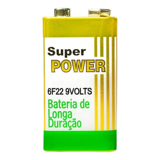 Bateria 9v 6f22 Longa Duração Menor preço em Bateria 9v 6f22 Longa Duração