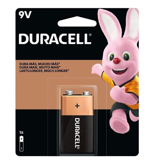 Imagem de Bateria 9V Duracell Mn1604 Retangular