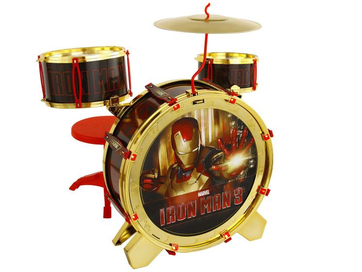 Imagem de Bateria Acústica Iron Man 3 