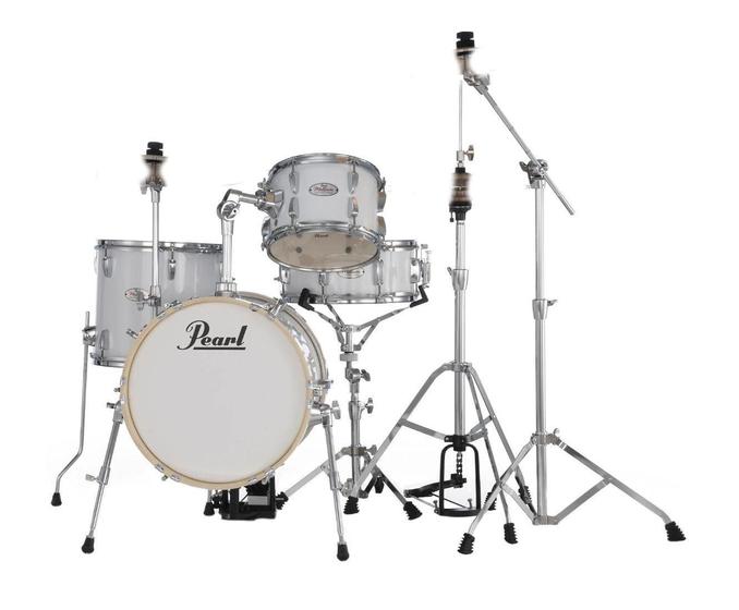 Imagem de Bateria Acústica Pearl Midtown MT564/C33 ferragens pure Wh