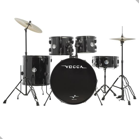 Imagem de Bateria Acustica Vogga Urban Vpd120 20 Bk Preto