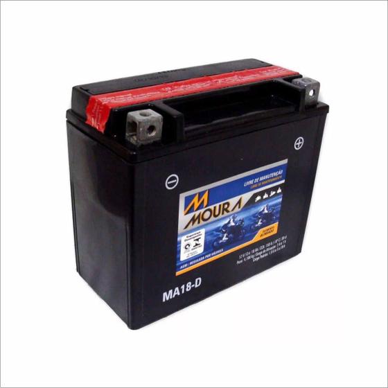 Imagem de Bateria AGM Moto Moura 12V 18Ah MA18-D CONCOURS MAXXER 450 MXU MXU500 MXU700 UXV450 UXV500 UXV700