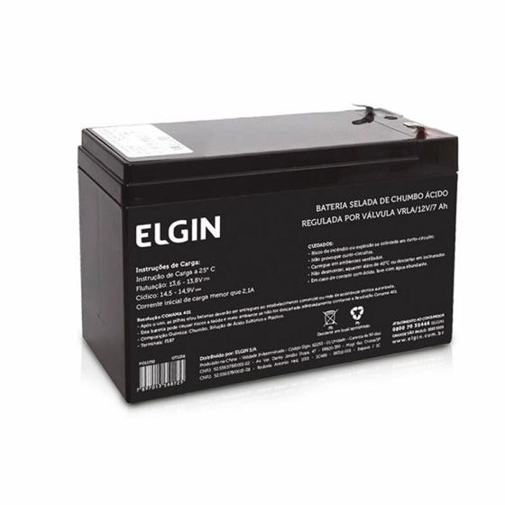 Imagem de Bateria Alarme Elgin 12V X 7Ah - 82315