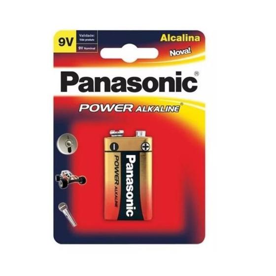 Imagem de Bateria Alcalina 9 volts - Panasonic