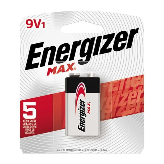Imagem de Bateria Alcalina Energizer Max 9V com 1.un