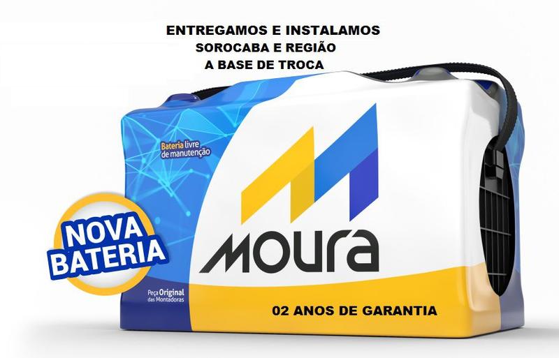 Bateria Automotiva MOURA 50Ah Onix Spin Prisma Cobalt - M50EX Menor preço em Bateria Automotiva MOURA 50Ah Onix Spin Prisma Cobalt - M50EX