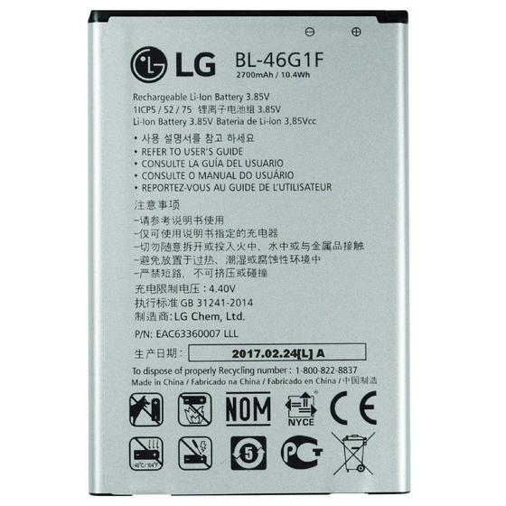 Imagem de Bateria Bl-46G1F Lg K10 Novo 2017 M250Ds M250 Typ 2800 Mah