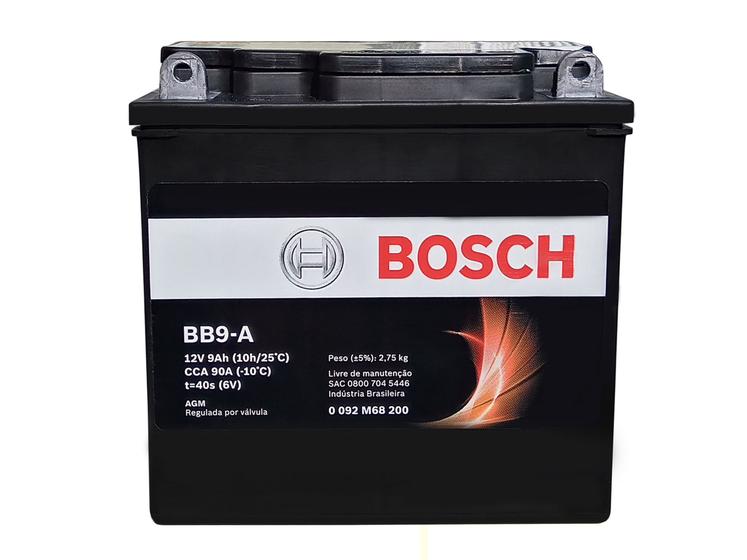 Imagem de Bateria Bosch Bb9-a 8ah 12v Suzuki En 125 Intruder 125