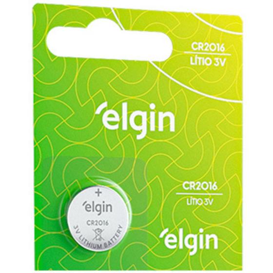 Bateria Botão Elgin CR2016 3V de Lítio - Cartela com 1 Unidade - Relógios, Calculadoras, Controles Remotos, Balanças Menor preço em Bateria Botão Elgin CR2016 3V de Lítio - Cartela com 1 Unidade - Relógios, Calculadoras, Controles Remotos, Balanças