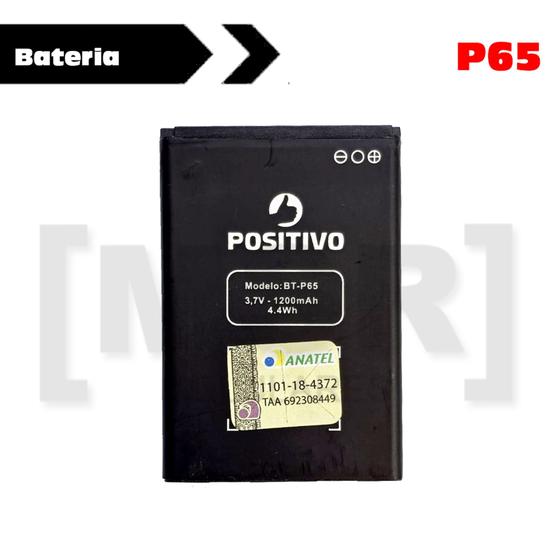 Imagem de Bateria celular POSITIVO modelo P65