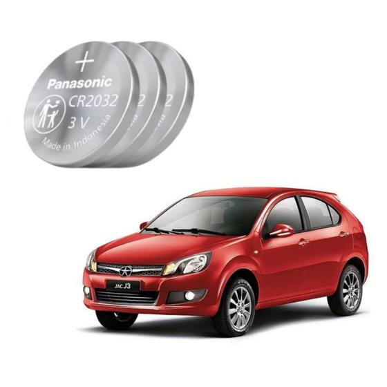 Bateria Chave JAC J3 Original - Panasonic é ruim? Bateria Chave JAC J3 Original - Panasonic é boa?