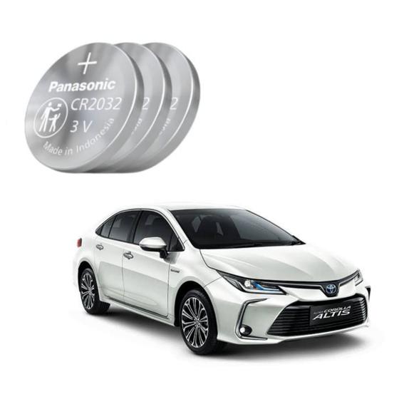 Bateria Chave Presencial Toyota Corolla Original - Panasonic Menor preço em Bateria Chave Presencial Toyota Corolla Original - Panasonic