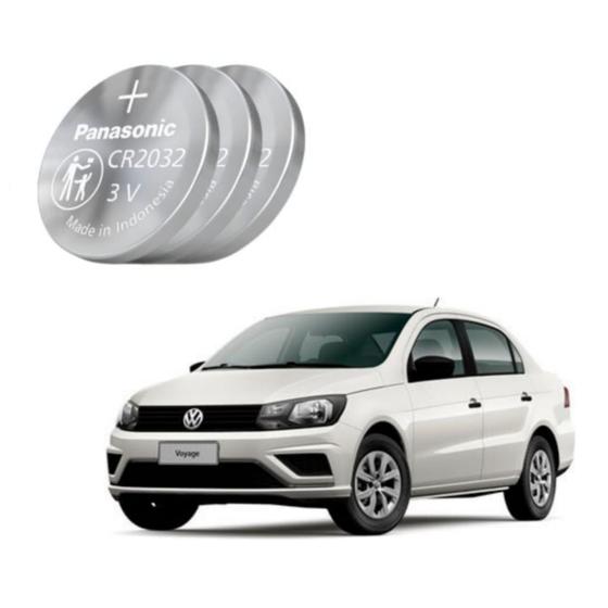 Bateria Chave Volkswagen Voyage Original - Panasonic Menor preço em Bateria Chave Volkswagen Voyage Original - Panasonic