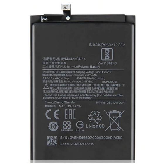 Imagem de Bateria Compativel com Xiaomi Note 9 BN54