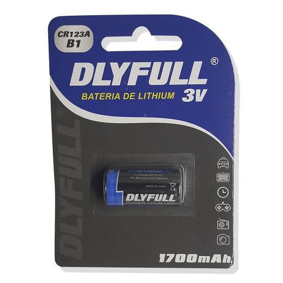 Imagem de Bateria Cr123A 3V Dlyfull Lithium