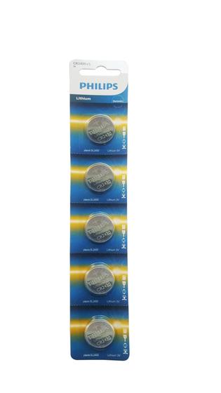 Imagem de Bateria Cr2430 3V Philips Lithium Cartela Com 5 Unidades