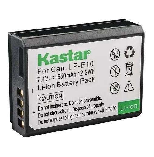 Imagem de Bateria De Alta Capacidade Kastar Lp-E10 1650Mah Para Canon