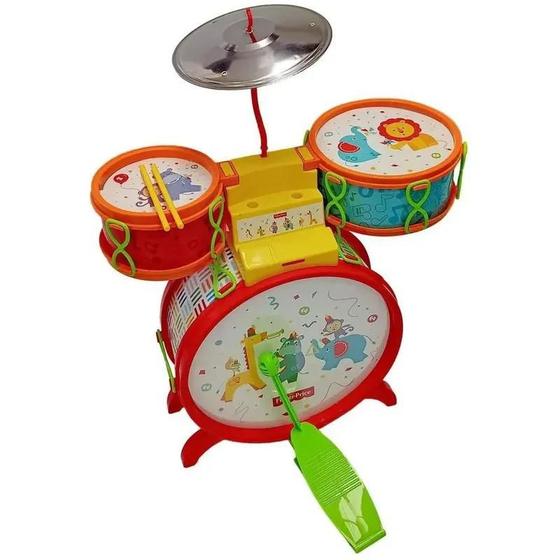 Imagem de Bateria de Brinquedo Ficher-Price Rock Band - DFP9887