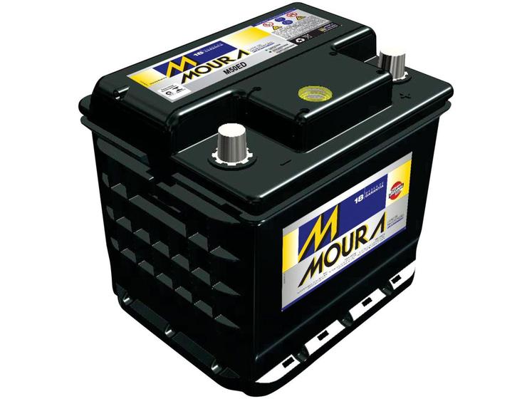 Imagem de Bateria de Carro Moura 50Ah 12V Polo Positivo - 50ED