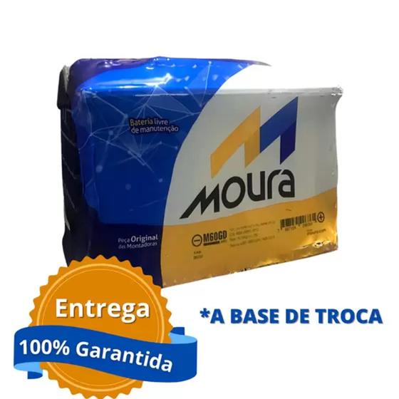 Imagem de Bateria de carro moura 60ah - m60gd