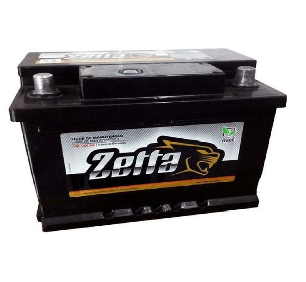 Bateria De Carro Zetta 60 Amperes Segunda linha da MOURA Menor preço em Bateria De Carro Zetta 60 Amperes Segunda linha da MOURA