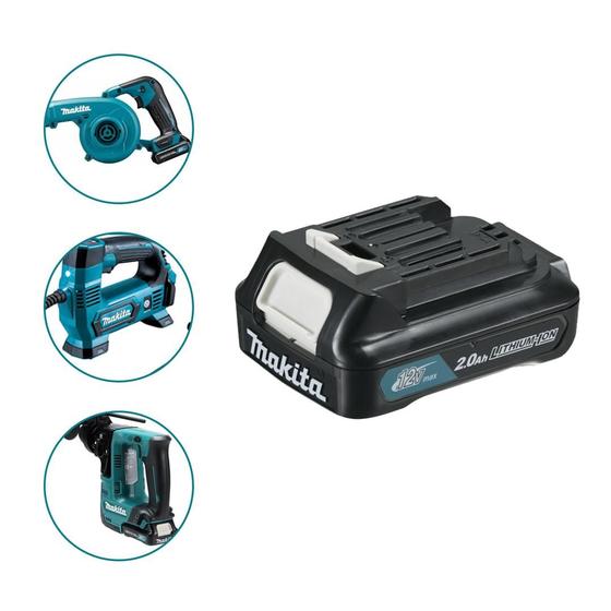 Imagem de Bateria De Lítio 12v 2Ah Bl1021b para ferramentas 12V Makita