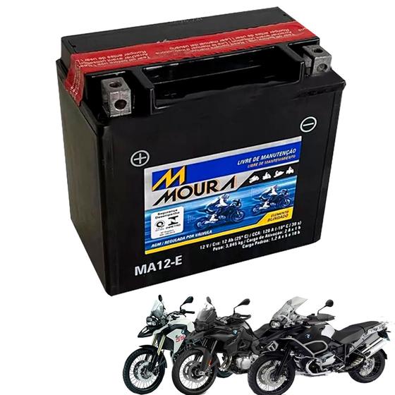 Bateria De Moto Bmw Gs800 F 850 Gs 1200 Gs1250 R Adventure - Moura ...