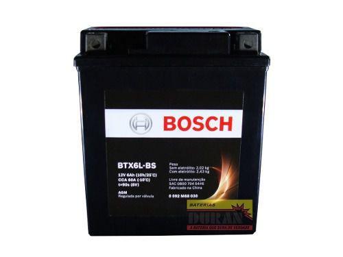 Bateria de Moto BTX7L-BS 7AH 12V Selada - Bosch Menor preço em Bateria de Moto BTX7L-BS 7AH 12V Selada - Bosch