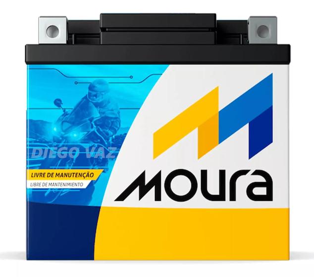 Imagem de Bateria de Moto Moura MA5D Honda Cg, Nxr Bros 125, 150, 160, Xre 300 e Biz 100, 110, 125, Pop