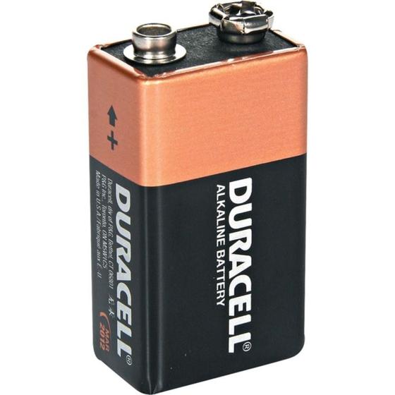 Bateria Duracell 9V Alcalina Menor preço em Bateria Duracell 9V Alcalina