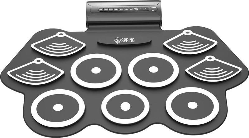 Imagem de Bateria Eletrônica 9 Pads Spring com Função MIDI