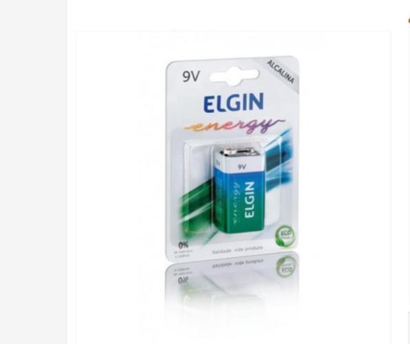 Imagem de Bateria Elgin Alcalina 6Lr61 9V