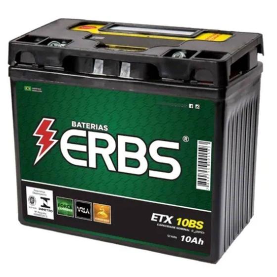 Imagem de Bateria ERBS ETX 10BS YTX12-BS V 650s Vl 800 Intruder