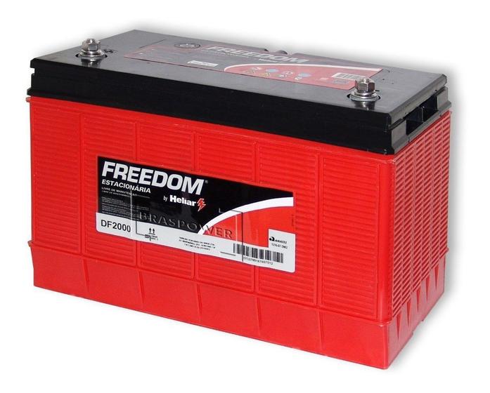 Bateria Estacionaria Freedom Df2000 12v 115ah Nobreak, Solar Menor preço em Bateria Estacionaria Freedom Df2000 12v 115ah Nobreak, Solar