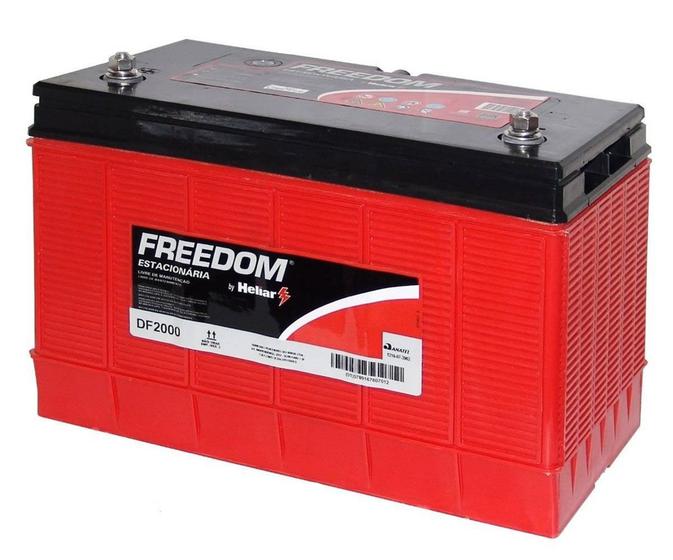 Bateria Estacionária Freedom DF2000 12V 115Ah Menor preço em Bateria Estacionária Freedom DF2000 12V 115Ah
