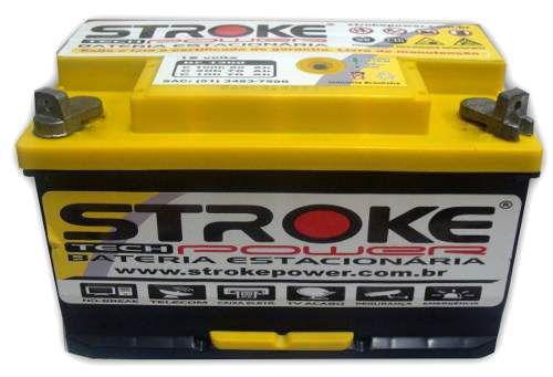 Bateria Estacionária Stroke Power Tech DF1300 80ah 12v é boa?