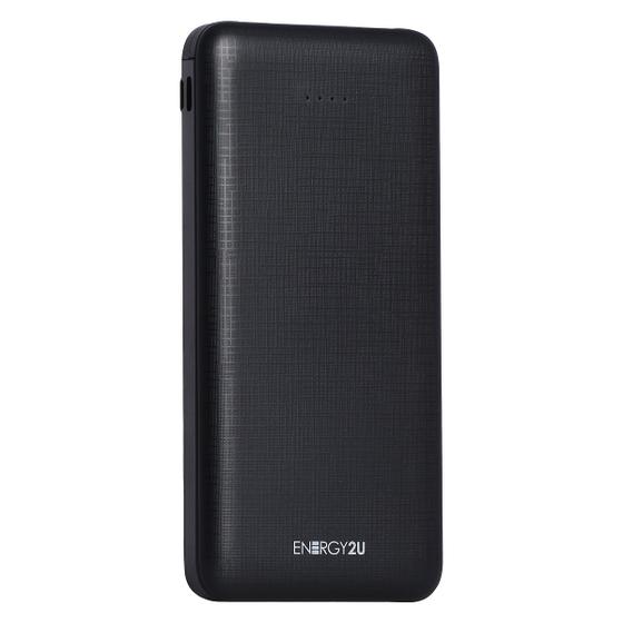 Imagem de Bateria externa e2u - 10000mah com type c preto