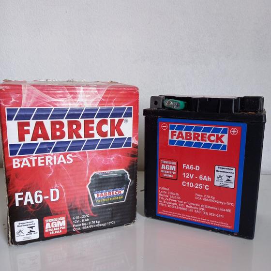 Imagem de Bateria Fabreck Cg 150