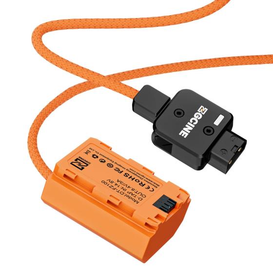 Cavo Batteria Fittizia ZGCINE Da USB-C PD A FZ-100 | 60 Cm, Intrecciato | 8V/2A Per Sony A7III, A7IV, A6700, FX3