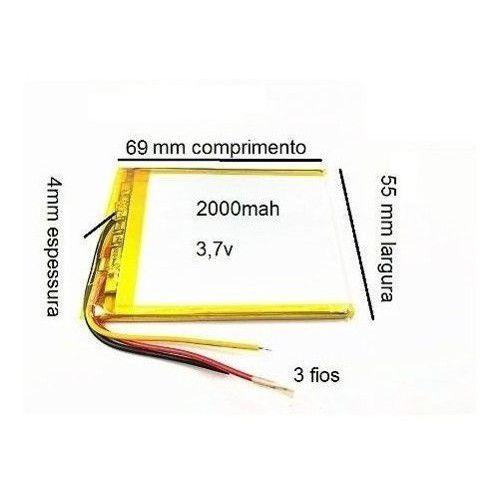 Imagem de Bateria Gps 7 Polegadas 2000mah Foston Fs 707dc