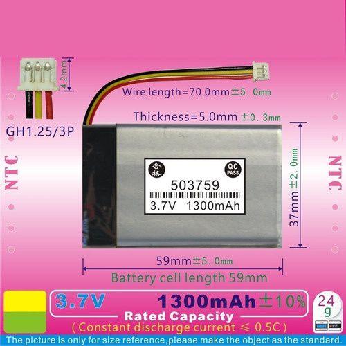 Imagem de Bateria Gps  Nuvi 200 Nuvi 1390 Nuvi1450 Nuvi 255