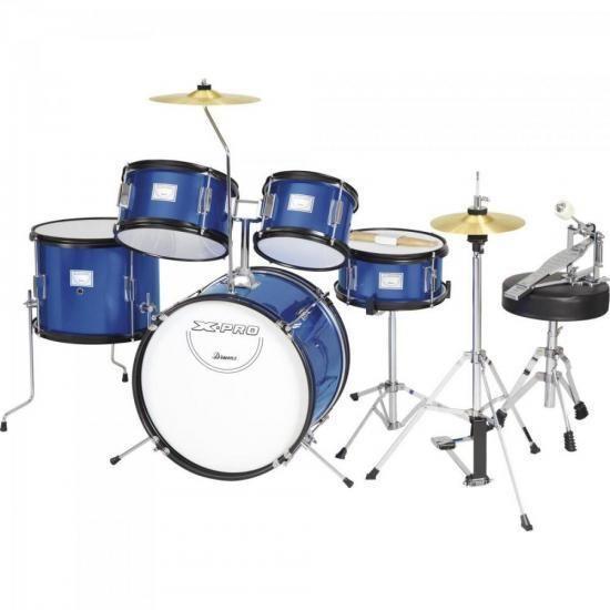 Imagem de Bateria Infantil Jr Plus Azul Xpro