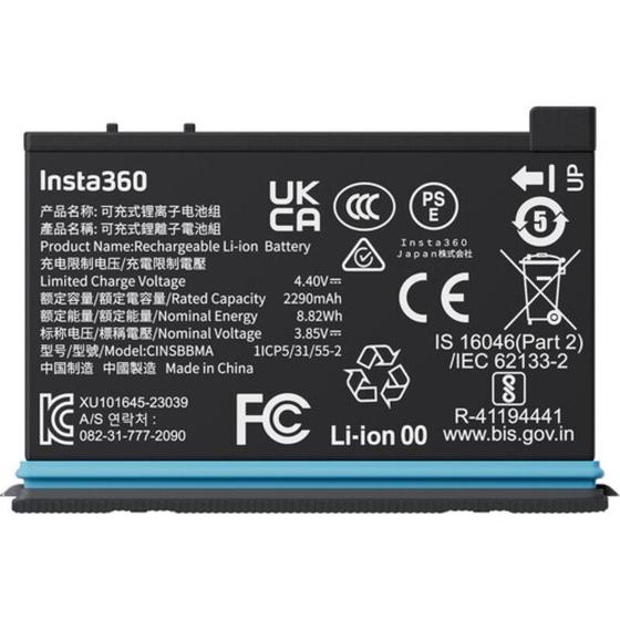 Imagem de Bateria insta360 x4 2290mah cinsbbma